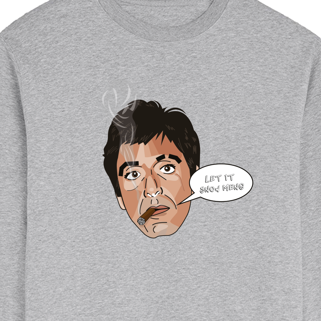 Let It Snow Meng Xmas Sweater