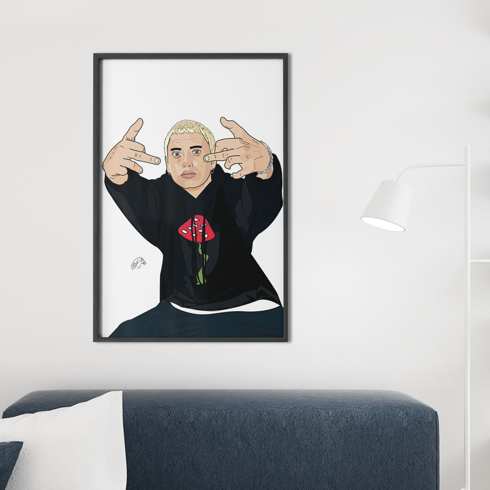 Inspired by SLIM SHADY ART PRINT