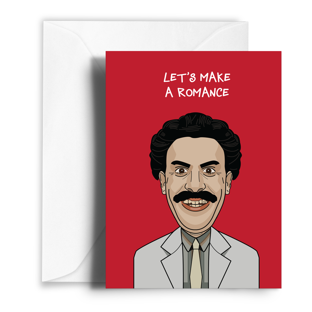 Borat Valentines Card