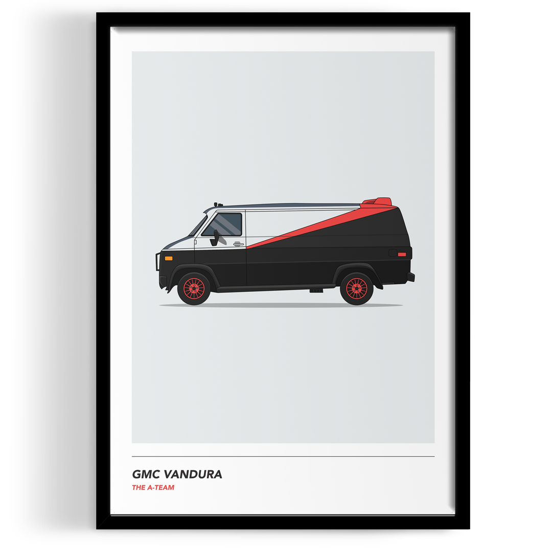 Inspired By A-team Wall Art