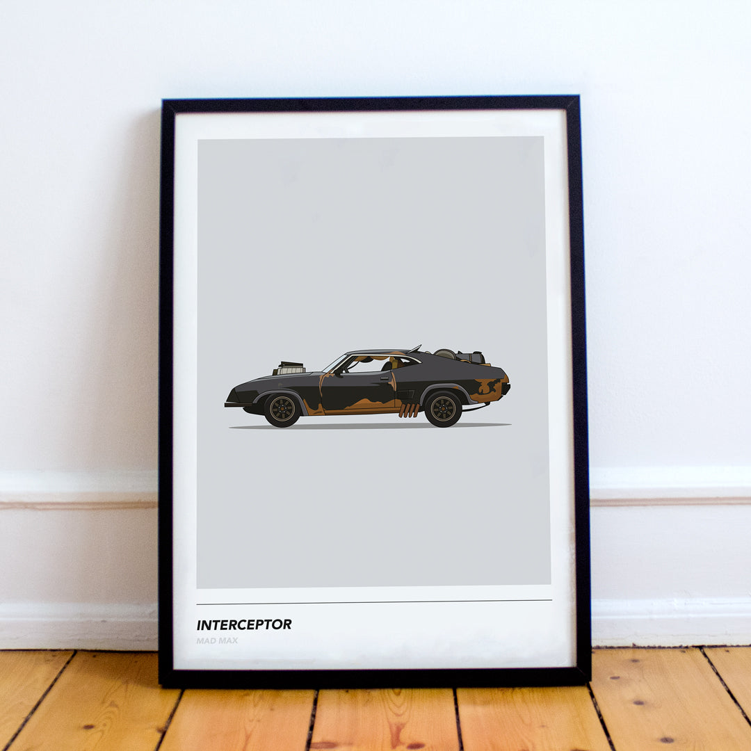 Inspired By Interceptor Wall Art