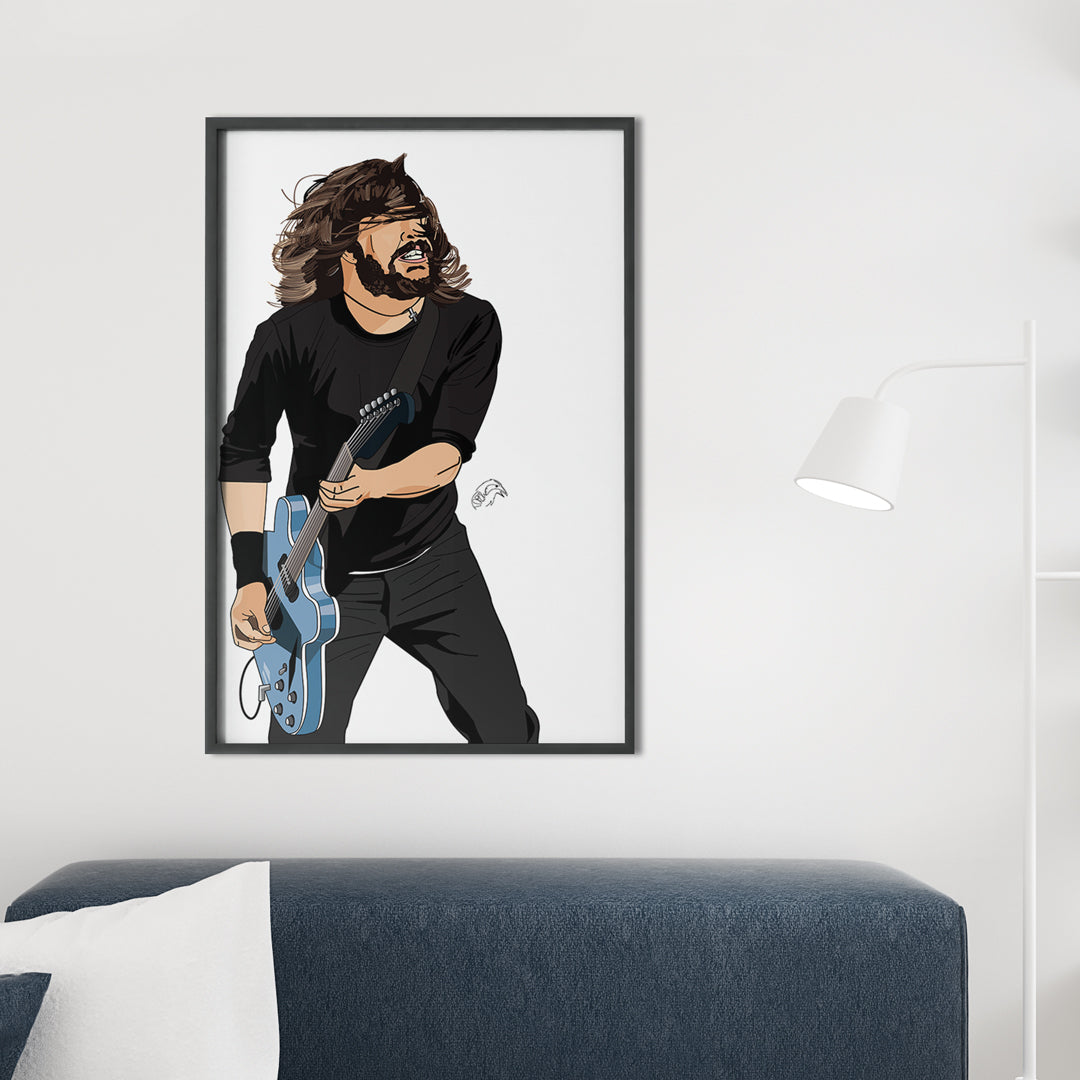 Inspired by Dave Grohl Art