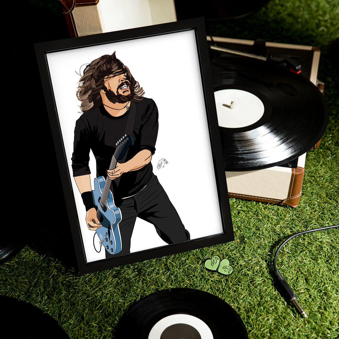 Inspired by Dave Grohl Art