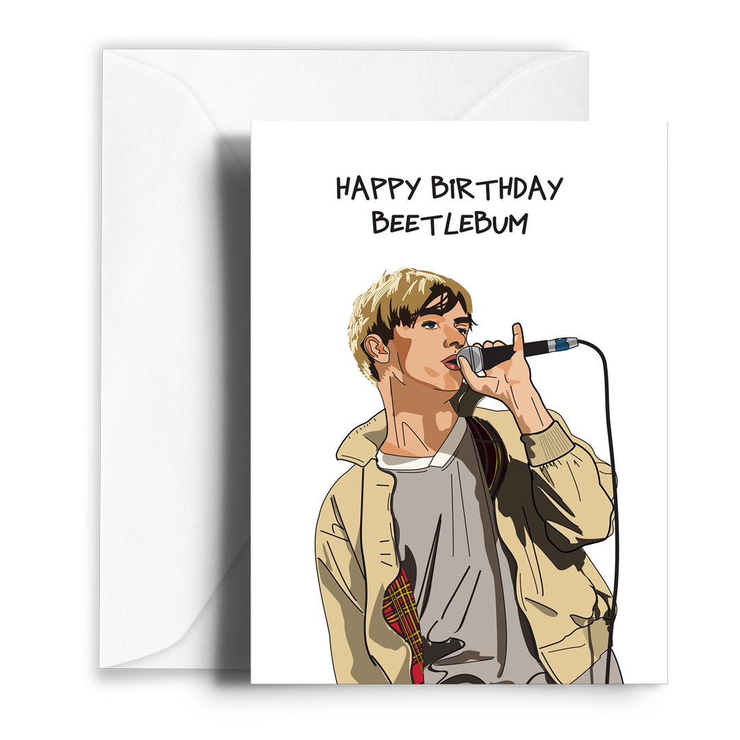 Damon Greetings Card