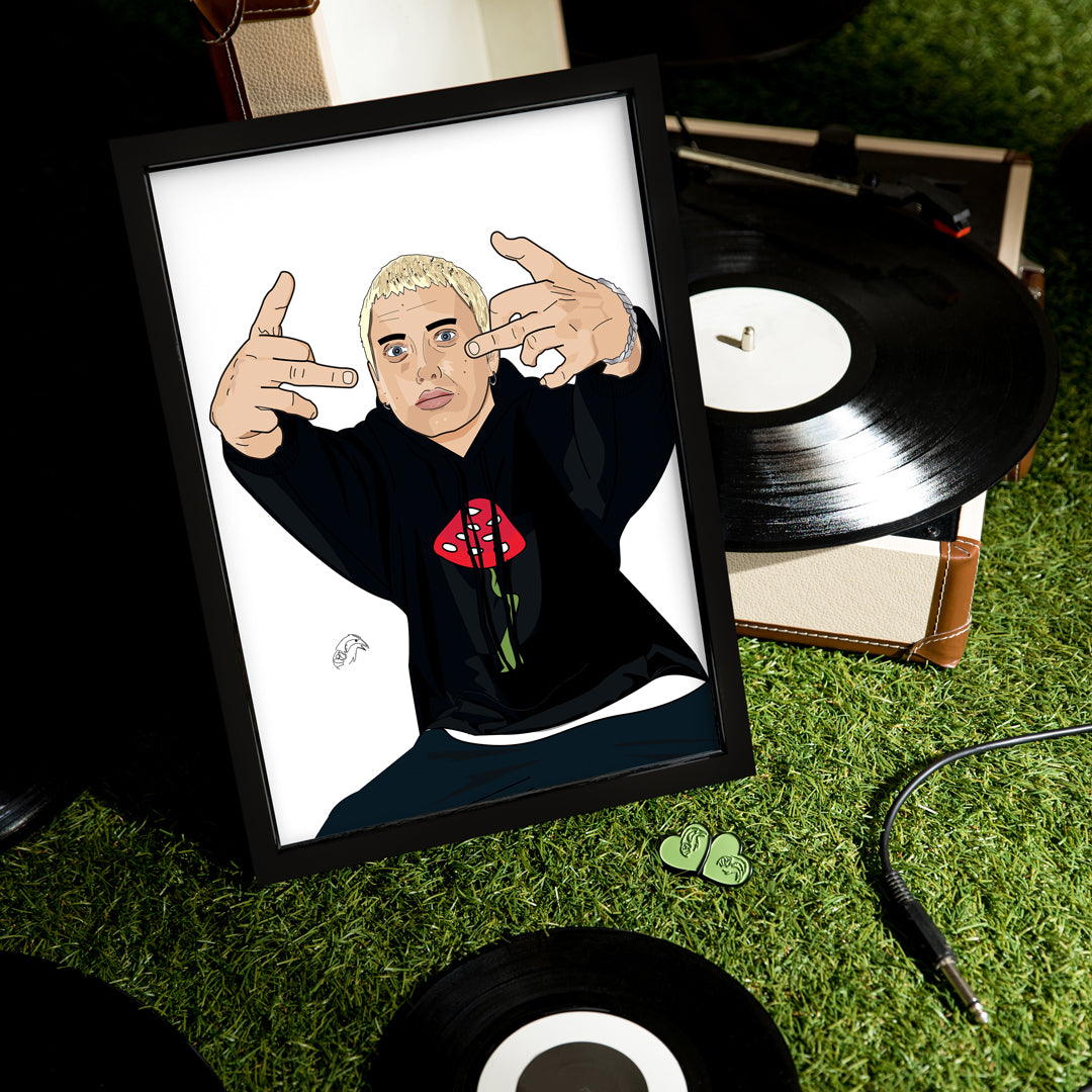 Inspired by SLIM SHADY ART PRINT