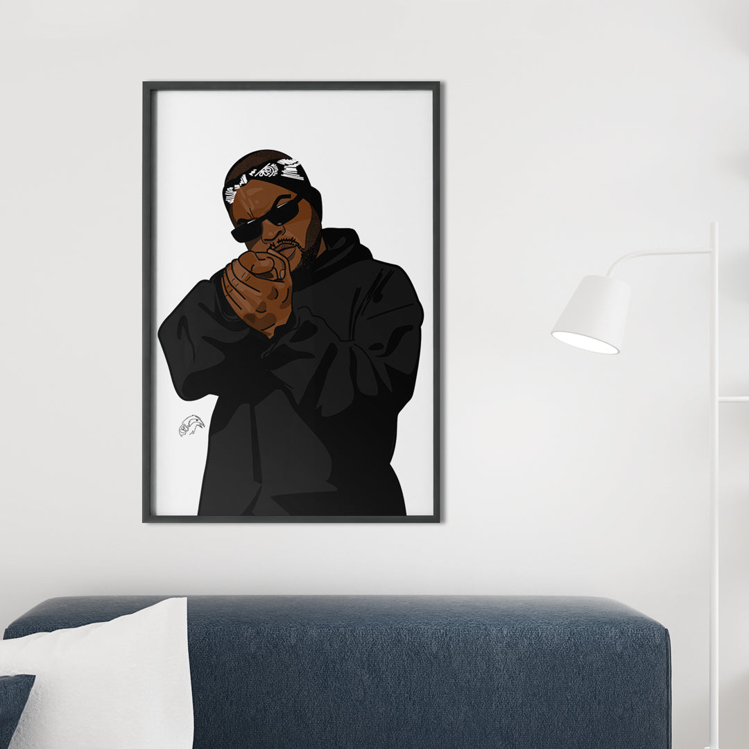 Inspired by ICE CUBE ART PRINT