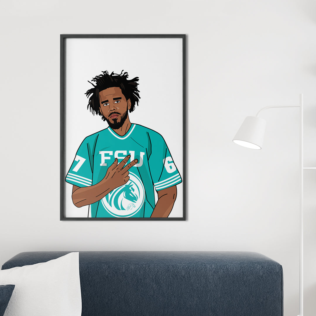 Inspired by J Cole Art