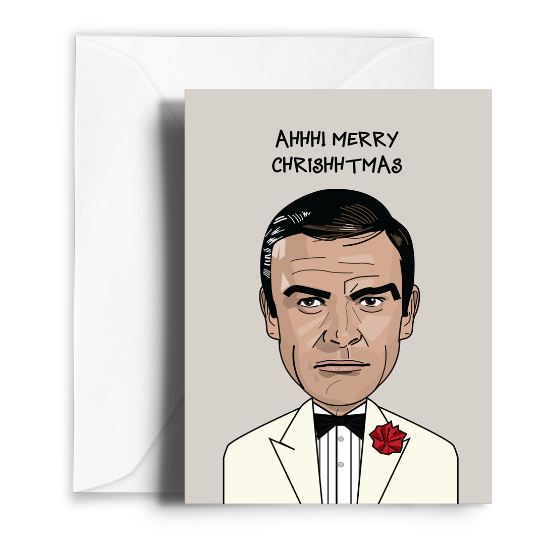Inspired by Bond Christmas Card
