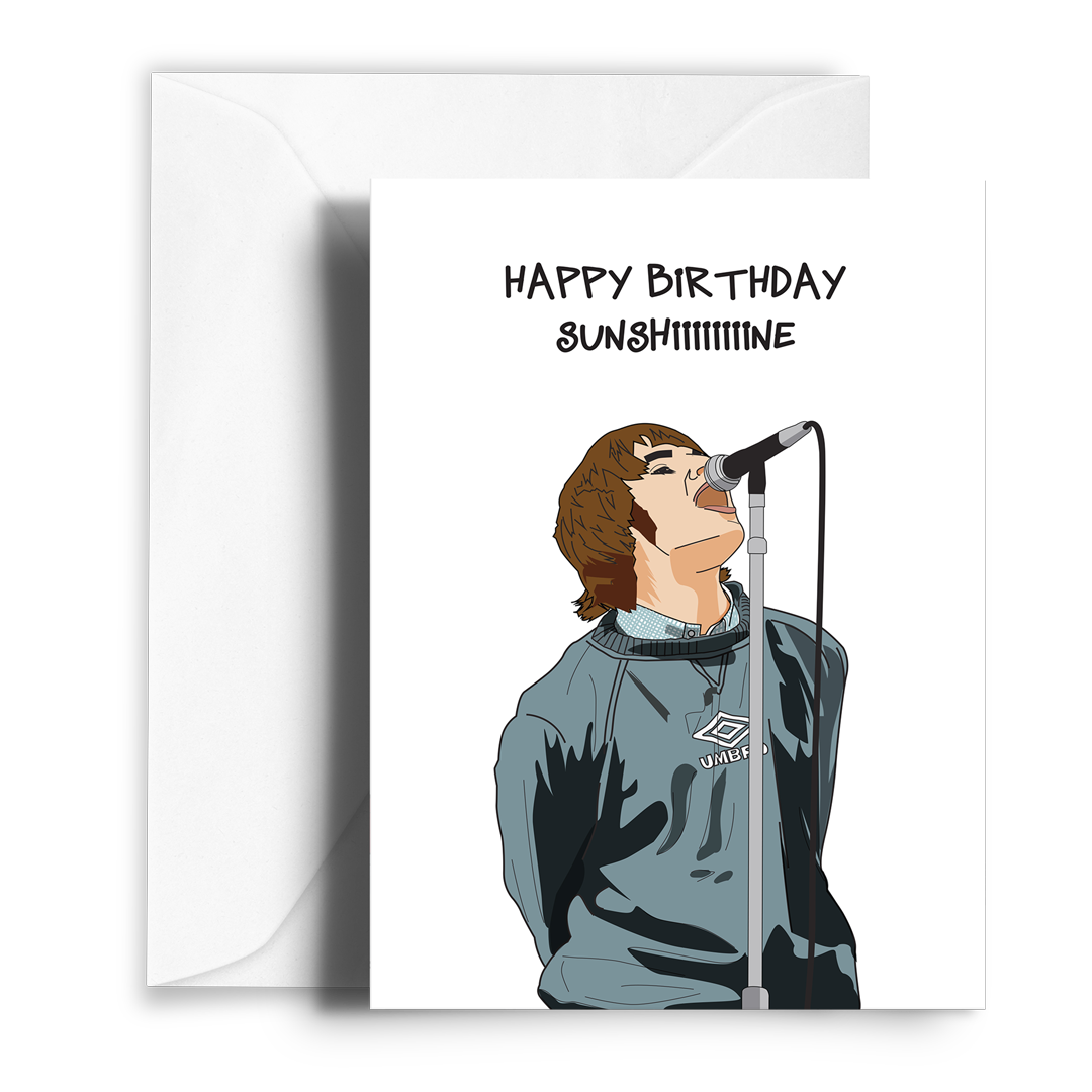 Liam G Greetings Card