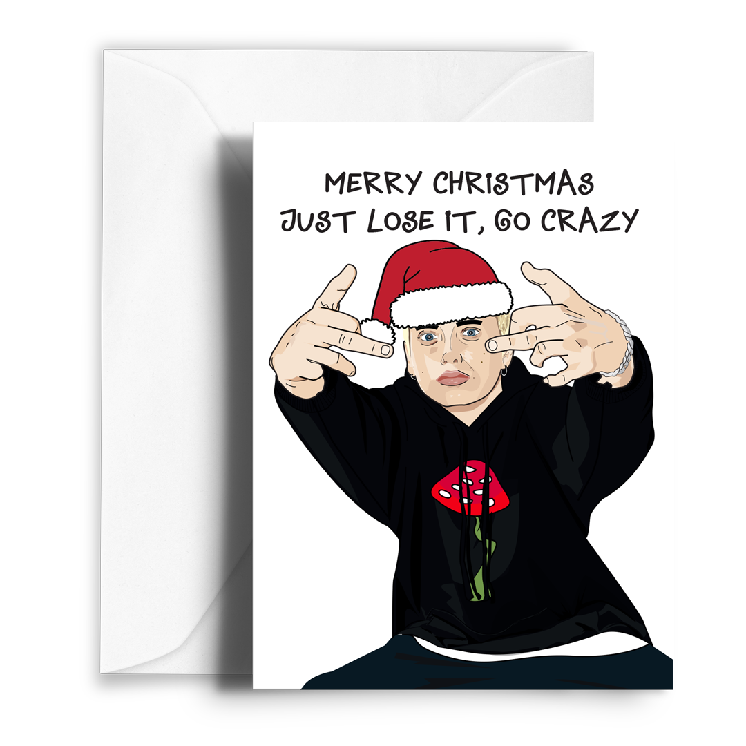 Slim Shady Christmas Card