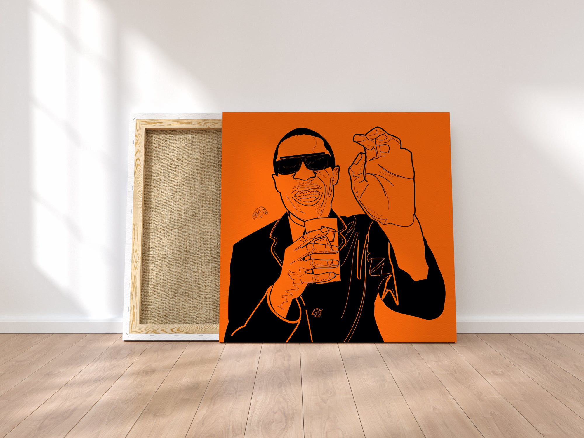 Stevie Wonder Canvas