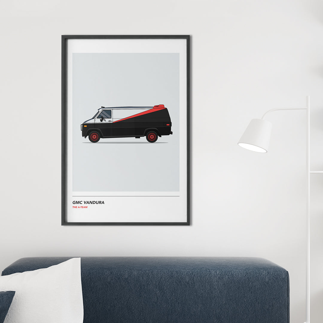 Inspired By A-team Wall Art