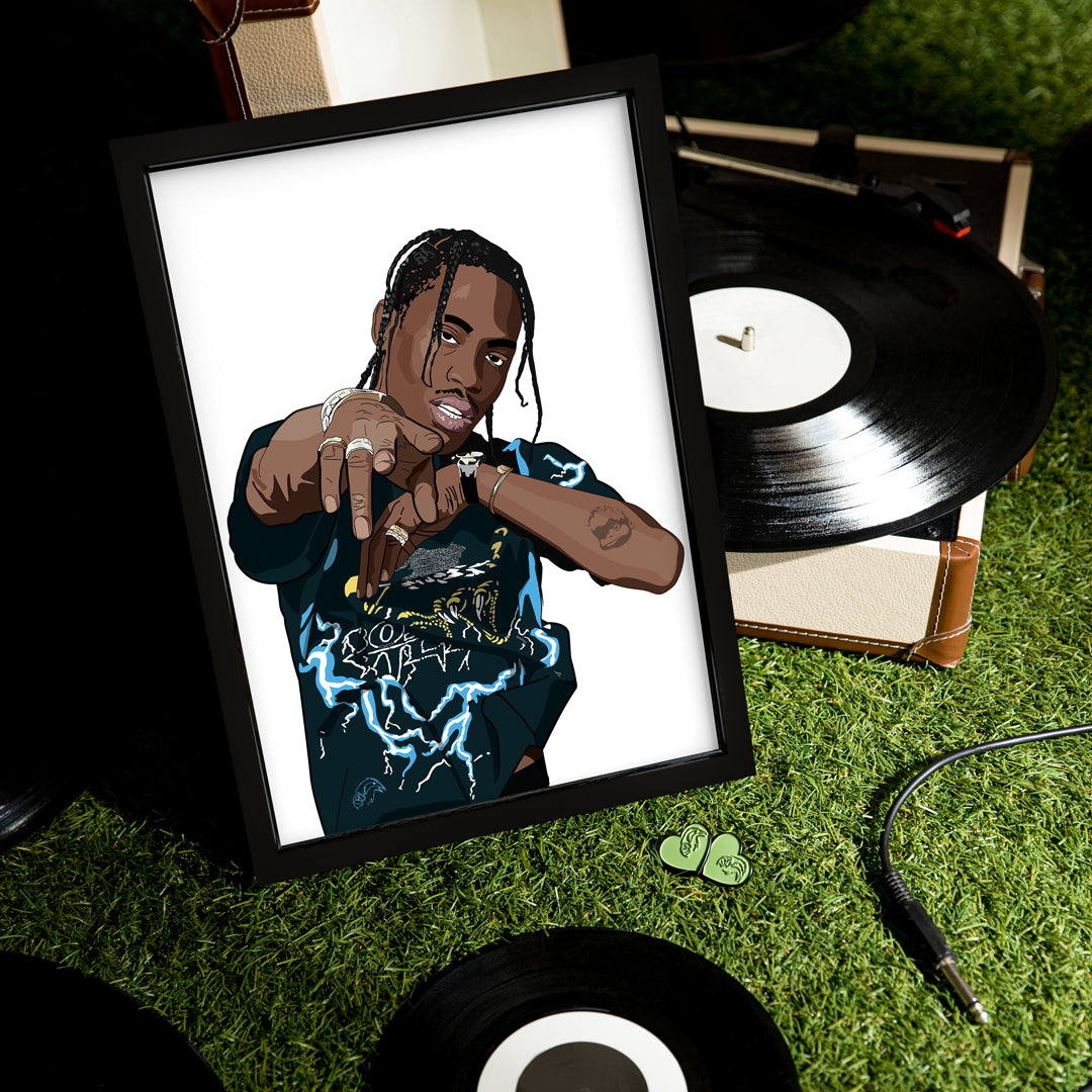 Inspired by TRAVIS SCOTT Art