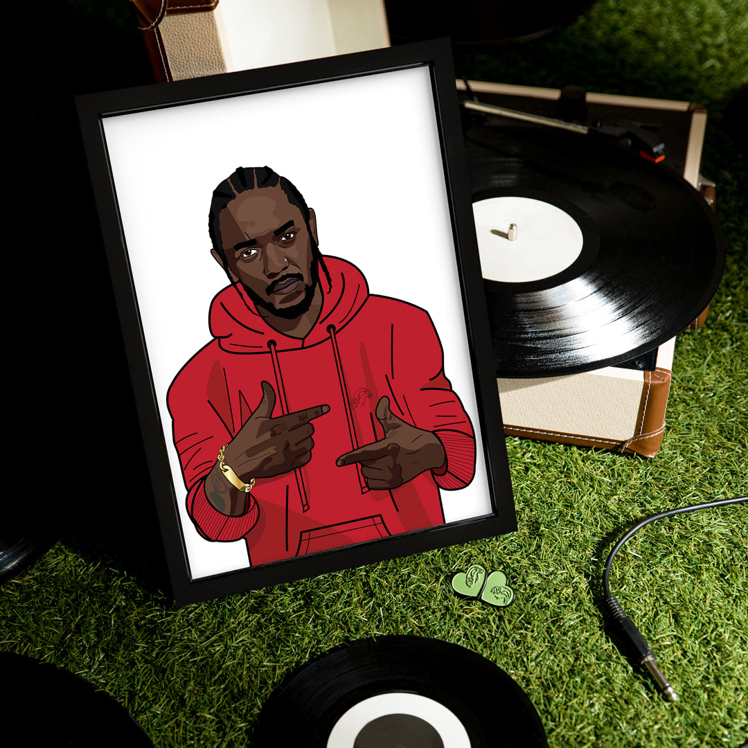 Inspired by Kendrick Lamar Art